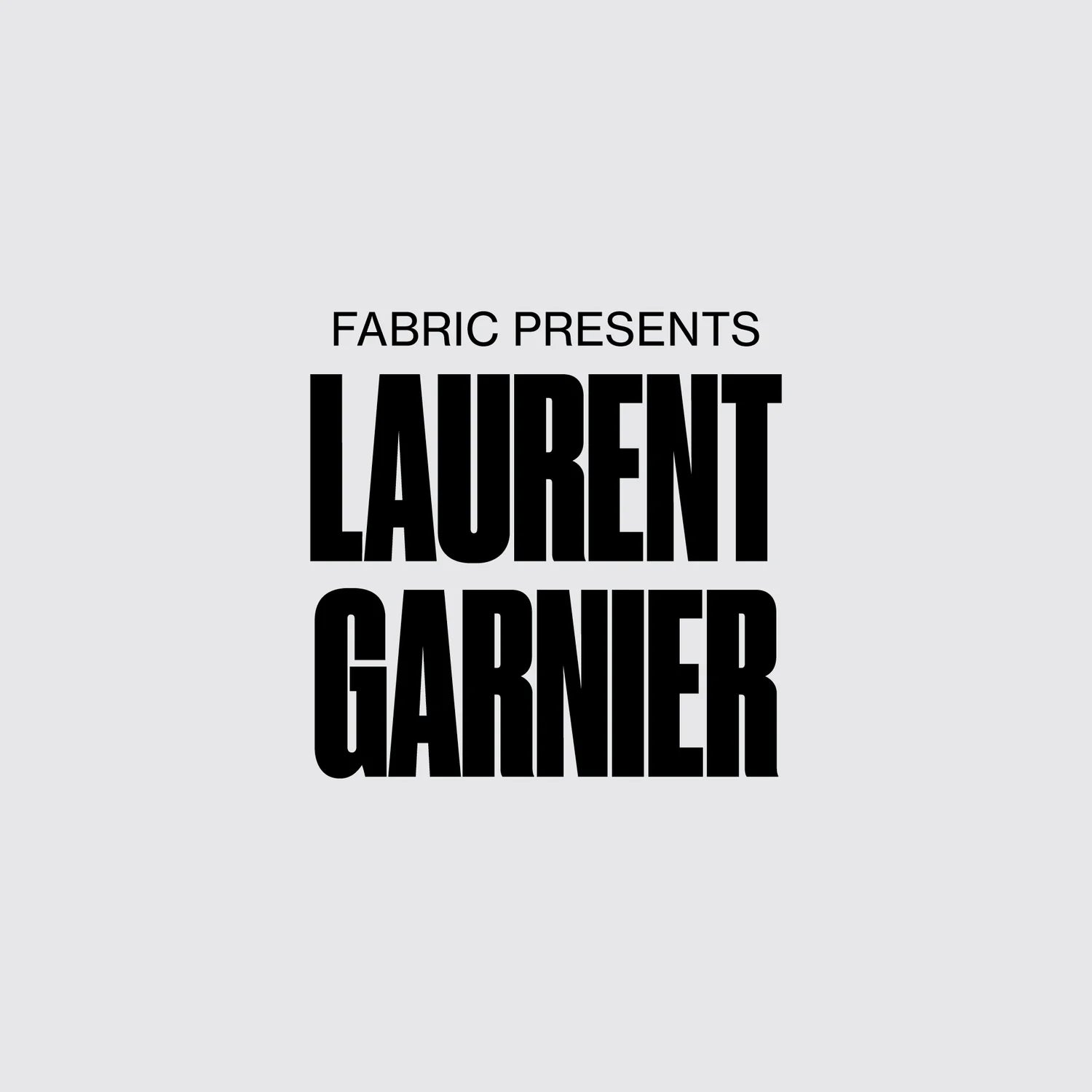 Fabric presents Laurent Garnier 4 CD Box Set