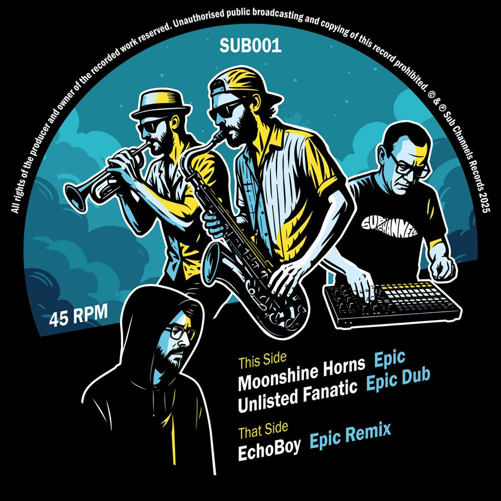 Moonshine Horns, Unlisted Fanatic & Echoboy - Epic EP